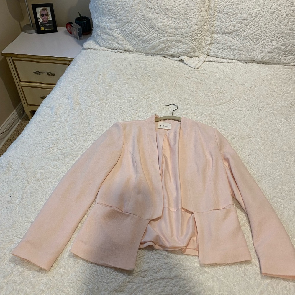 Light pink medium blazer